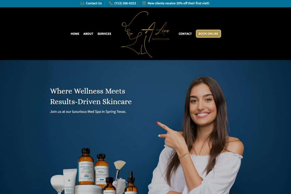 A-Line Aesthetics & Spa, Spring, TX by The Woodlands VIP Limousine Service
